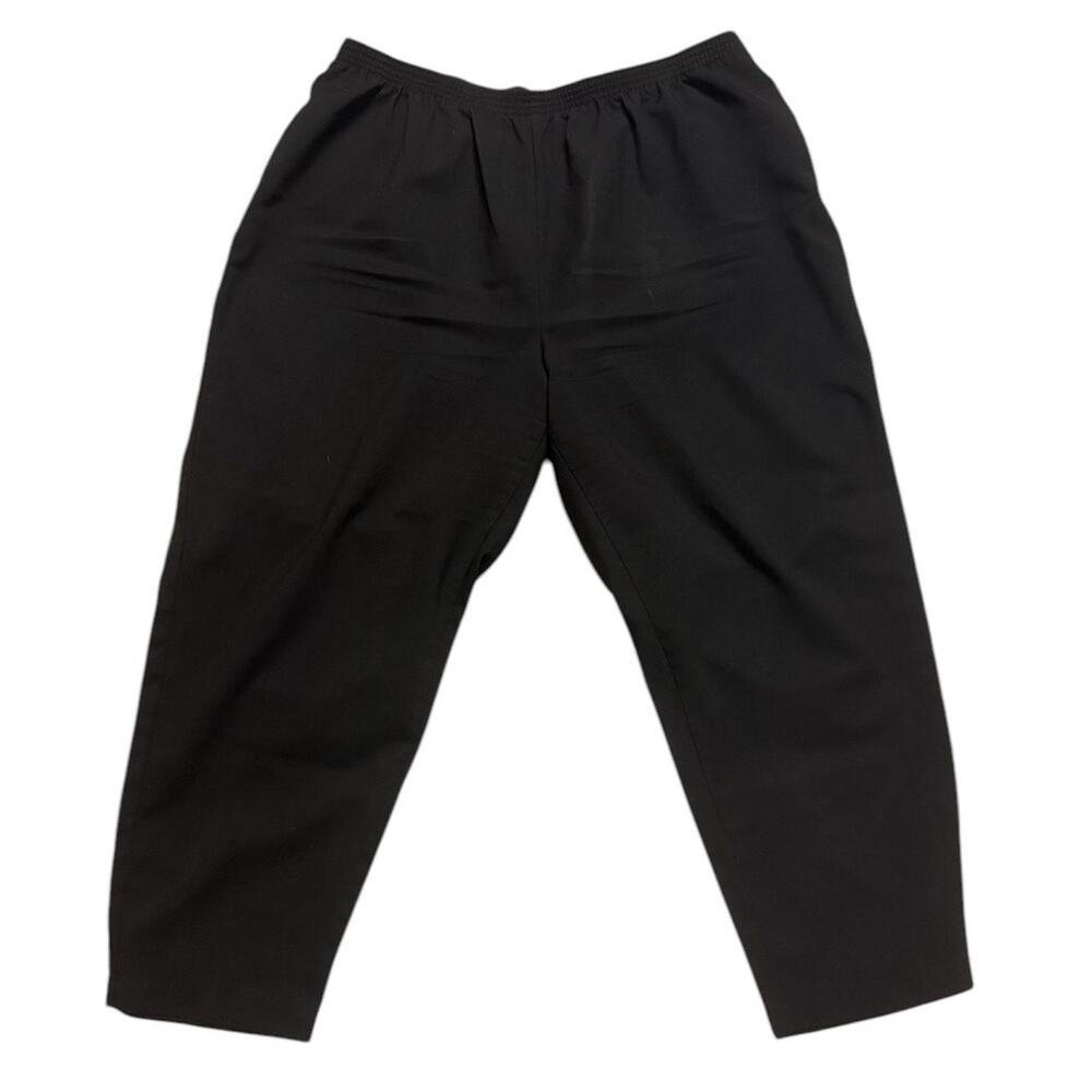 Laura Scott Woman Pull On/Elastic Waist  Dress Pants  Size 22WP in Black